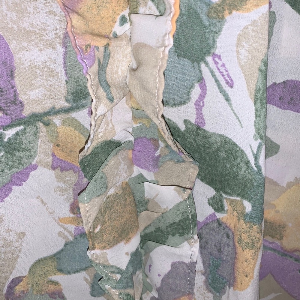 ANANY Ruffled Dress size Large - Picture 6 of 16